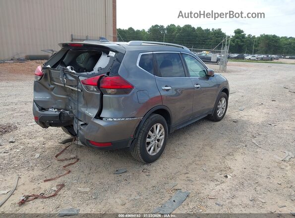 5N1AT2MV0HC894438 2017 NISSAN ROGUE Gray Задня права чверть