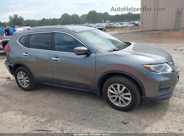 5N1AT2MV0HC894438 2017 NISSAN ROGUE Gray Вид задньої частини салону
