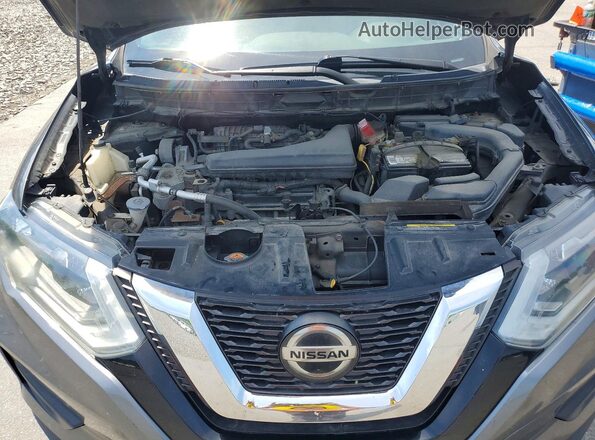5N1AT2MV0JC705731 2018 NISSAN ROGUE Gray უკანა სალონის ხედი