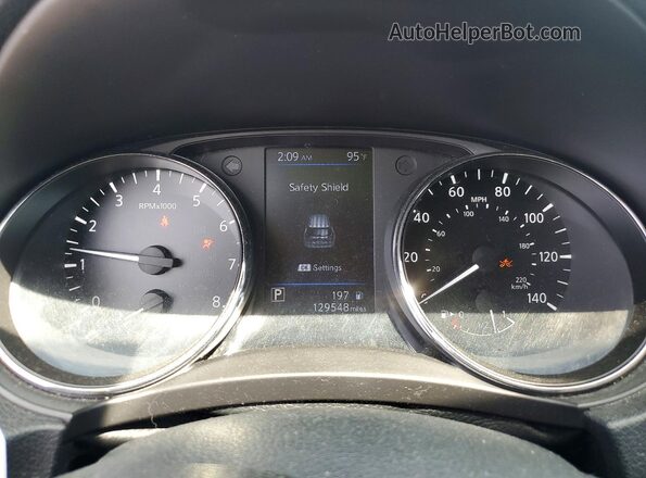 5N1AT2MV0JC705731 2018 NISSAN ROGUE Gray ხელსაწყოთა პანელის ხედი