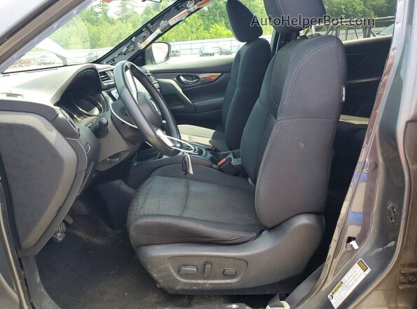 5N1AT2MV0JC705731 2018 NISSAN ROGUE Gray წინა სალონის ხედი