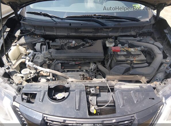 5N1AT2MV0JC738230 2018 NISSAN ROGUE Черный Вид сзади