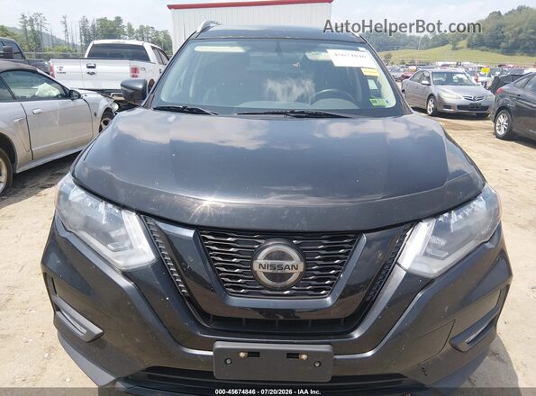 5N1AT2MV0JC738230 2018 NISSAN ROGUE Черный Вид щитка приборов