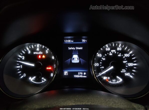 5N1AT2MV0JC745436 2018 NISSAN ROGUE Red Vista de los asientos traseros