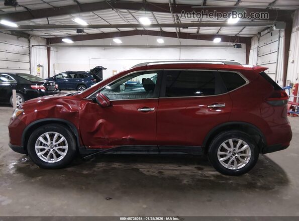 5N1AT2MV0JC745436 2018 NISSAN ROGUE Red Vista interior de 360 grados