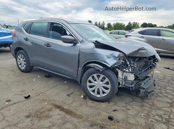 5N1AT2MV0JC749471 2018 NISSAN ROGUE Gray Front right