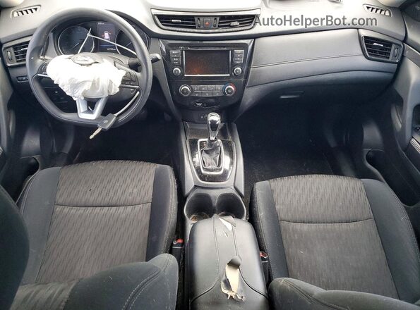 5N1AT2MV0JC749471 2018 NISSAN ROGUE Gray Dashboard view
