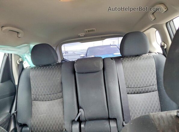 5N1AT2MV0JC749471 2018 NISSAN ROGUE Gray Rear seats view