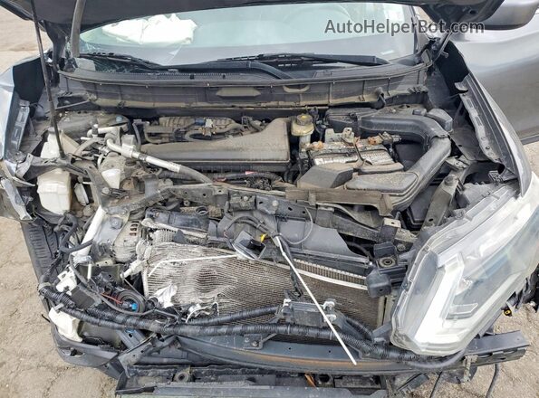 5N1AT2MV0JC749471 2018 NISSAN ROGUE Gray Engine compartment view