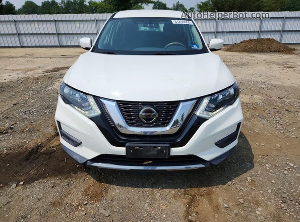 5N1AT2MV0JC813783 2018 NISSAN ROGUE White Front view