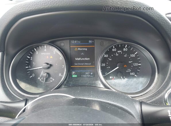 5N1AT2MV0KC705200 2019 NISSAN ROGUE White Widok tylnych siedzeń