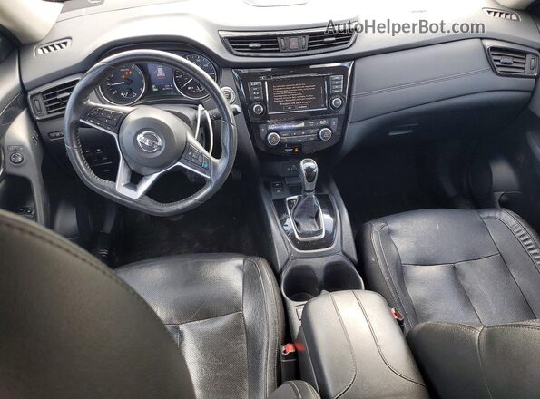 5N1AT2MV0KC820458 2019 NISSAN ROGUE Black Առջևի վահանակի տեսք