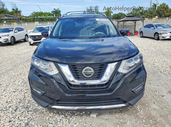 5N1AT2MV0KC820458 2019 NISSAN ROGUE Black Դիմացի տեսք
