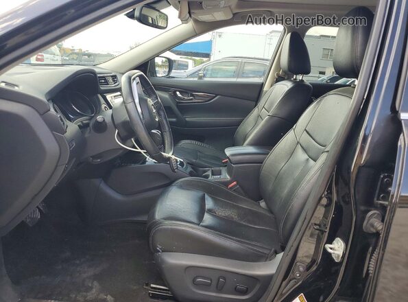5N1AT2MV0KC820458 2019 NISSAN ROGUE Black Սալոնի դիմացի տեսք