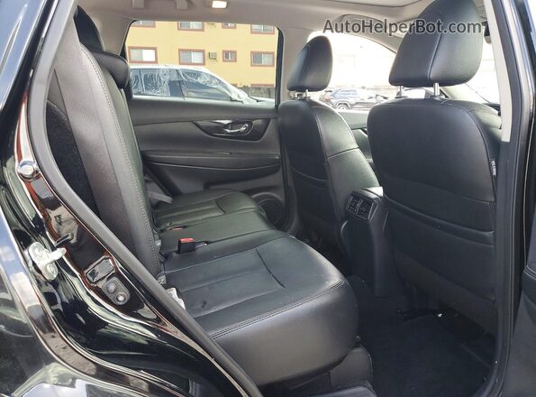 5N1AT2MV0KC820458 2019 NISSAN ROGUE Black Հետևի նստատեղերի տեսք