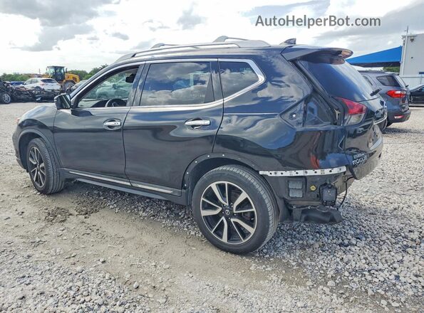 5N1AT2MV0KC820458 2019 NISSAN ROGUE Black Հետևի ձախ