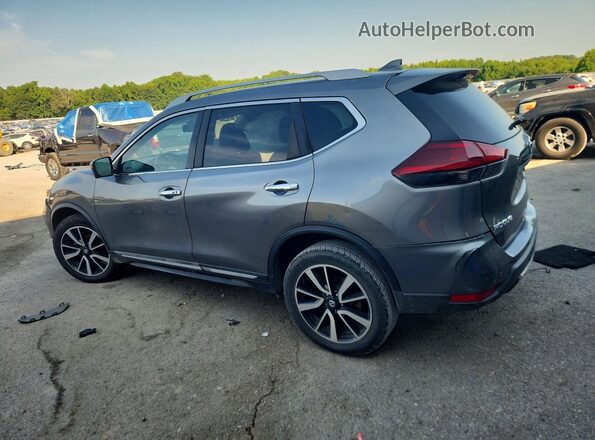 5N1AT2MV0KC824087 2019 NISSAN ROGUE Gray Trasero izquierdo