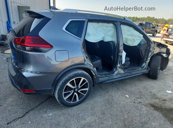 5N1AT2MV0KC824087 2019 NISSAN ROGUE Gray Trasero derecho