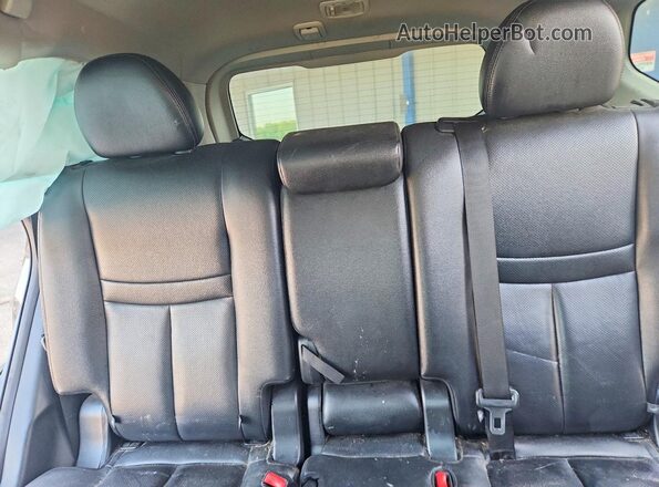 5N1AT2MV0KC824087 2019 NISSAN ROGUE Gray Vista de los asientos traseros