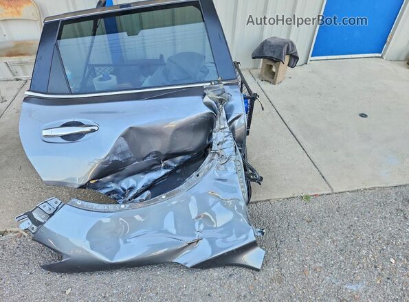 5N1AT2MV0KC824087 2019 NISSAN ROGUE Gray Vista de la etiqueta del VIN