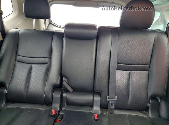 5N1AT2MV0LC709586 2020 NISSAN ROGUE Black Հետևի նստատեղերի տեսք