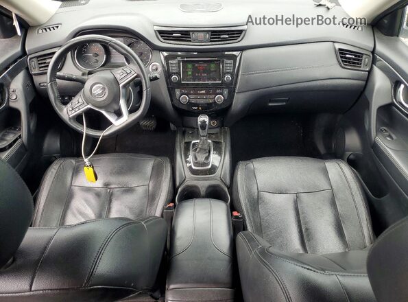5N1AT2MV0LC709586 2020 NISSAN ROGUE Black Առջևի վահանակի տեսք
