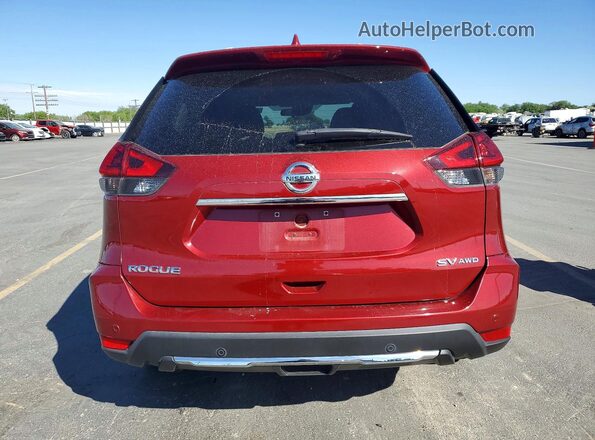 5N1AT2MV0LC788726 2020 NISSAN ROGUE Red Հետևի տեսք