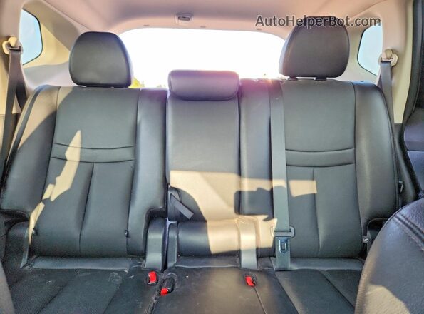 5N1AT2MV1GC843724 2016 NISSAN ROGUE Blue Вид задніх сидінь