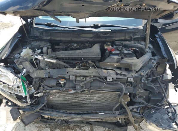 5N1AT2MV1GC845618 2016 NISSAN ROGUE Black Շարժիչի բաժամունքի տեսք