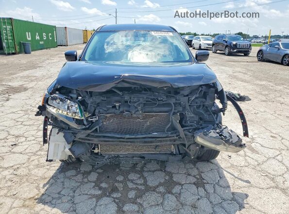 5N1AT2MV1GC845618 2016 NISSAN ROGUE Black Դիմացի տեսք