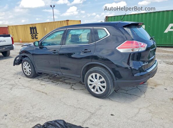 5N1AT2MV1GC845618 2016 NISSAN ROGUE Black Հետևի ձախ