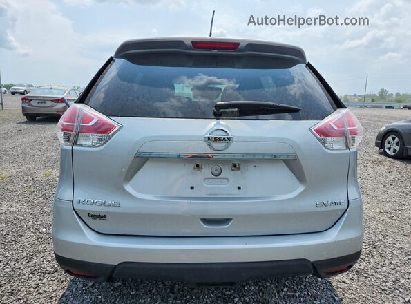 5N1AT2MV1GC855422 2016 NISSAN ROGUE Silver Հետևի տեսք
