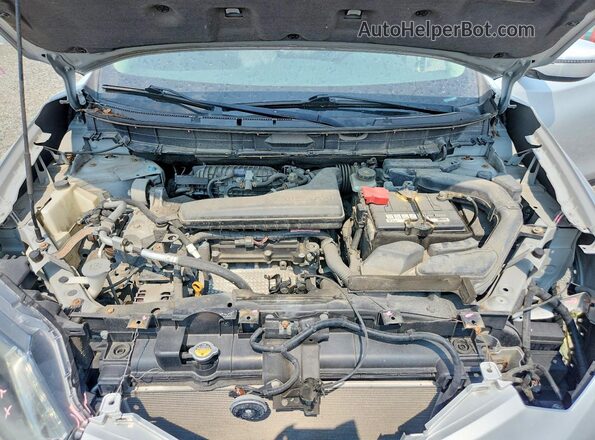 5N1AT2MV1GC855422 2016 NISSAN ROGUE Silver Շարժիչի բաժամունքի տեսք