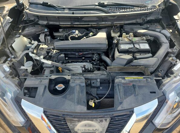 5N1AT2MV1HC755645 2017 NISSAN ROGUE Black Engine compartment view