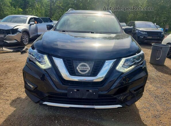 5N1AT2MV1HC755645 2017 NISSAN ROGUE Black Front view