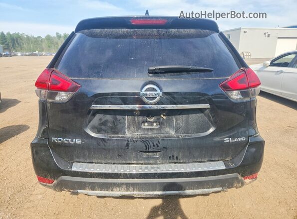 5N1AT2MV1HC755645 2017 NISSAN ROGUE Black Rear view