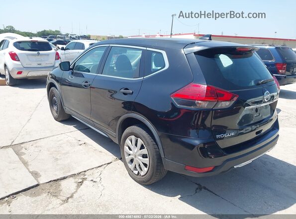 5N1AT2MV1HC773966 2017 NISSAN ROGUE Black უკანა მარცხენა
