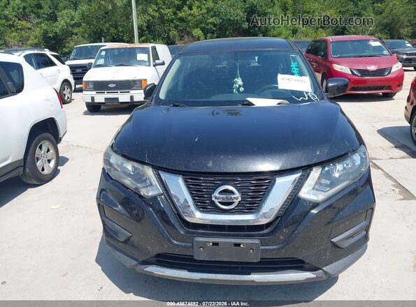 5N1AT2MV1HC773966 2017 NISSAN ROGUE Black ხელსაწყოთა პანელის ხედი