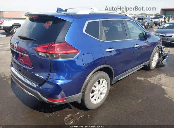 5N1AT2MV1HC815231 2017 NISSAN ROGUE Blue უკანა მარჯვენა