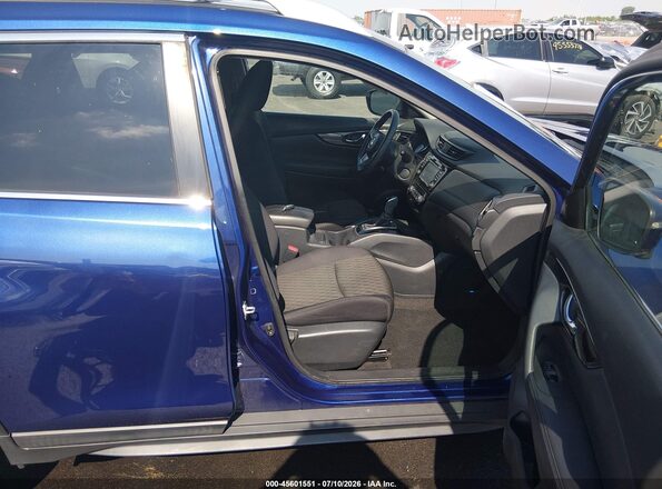 5N1AT2MV1HC815231 2017 NISSAN ROGUE Blue წინა სალონის ხედი