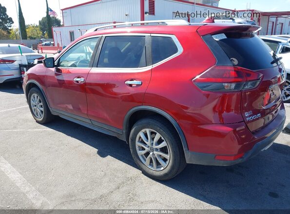 5N1AT2MV1JC754937 2018 NISSAN ROGUE Red Հետևի ձախ