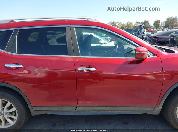5N1AT2MV1JC754937 2018 NISSAN ROGUE Red Սալոնի հետևի տեսք