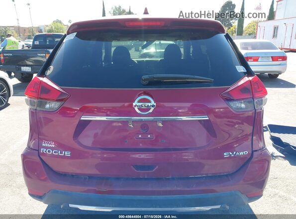5N1AT2MV1JC754937 2018 NISSAN ROGUE Red 