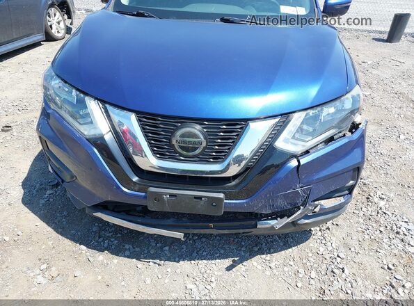 5N1AT2MV1JC785296 2018 NISSAN ROGUE Blue Դիմացի տեսք