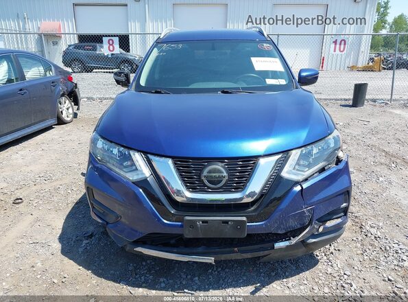 5N1AT2MV1JC785296 2018 NISSAN ROGUE Blue Սարքավորումների վահանակի տեսք