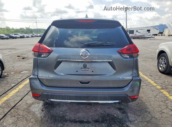5N1AT2MV1JC791535 2018 NISSAN ROGUE Серебряный Вид сзади