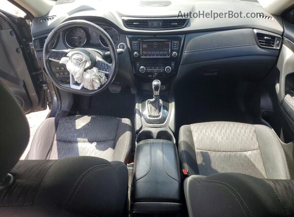 5N1AT2MV1JC791535 2018 NISSAN ROGUE Серебряный Вид панели приборов