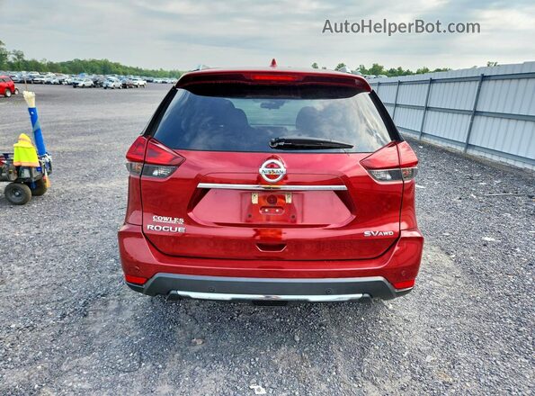 5N1AT2MV1KC703830 2019 NISSAN ROGUE Brown Vista trasera