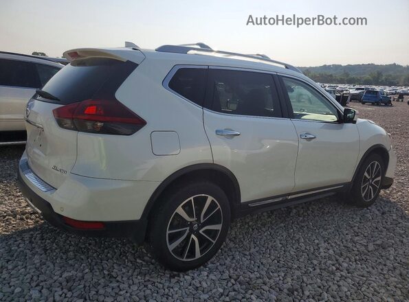 5N1AT2MV1KC729568 2019 NISSAN ROGUE White Задня права чверть