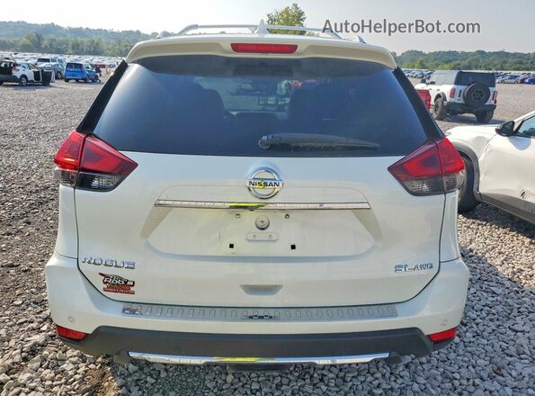 5N1AT2MV1KC729568 2019 NISSAN ROGUE White Вид ззаду